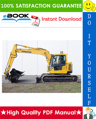 Thumbnail ☆☆ Best ☆☆ Komatsu PC138US-8, PC138USLC-8 Hydraulic Excavator Service Repair Manual (Serial Number: 20001 and up)
