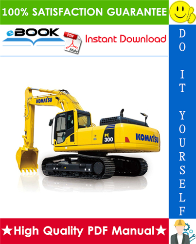 Thumbnail ☆☆ Best ☆☆ Komatsu PC300-7E0, PC300LC-7E0, PC350-7E0, PC350LC-7E0 Hydraulic Excavator Service Repair Manual