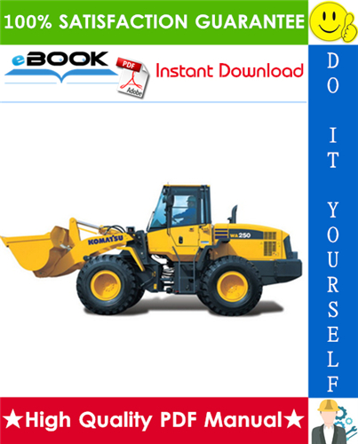 Thumbnail ☆☆ Best ☆☆ Komatsu WA250-6, WA250PZ-6 Wheel Loader Service Repair Manual (Serial Number: 75001 and up)