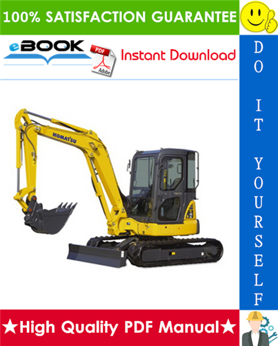 Thumbnail ☆☆ Best ☆☆ Komatsu PC45MR-3, PC50MR-3 Hydraulic Excavator Service Repair Manual