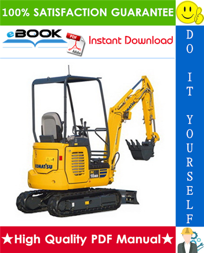 Thumbnail ☆☆ Best ☆☆ Komatsu PC18MR-3 Hydraulic Excavator Service Repair Manual (Serial Number: 20001 and up)