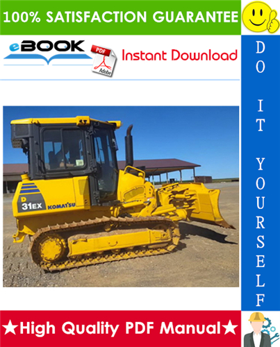 Thumbnail ☆☆ Best ☆☆ Komatsu D31EX-22, D31PX-22, D37EX-22, D37PX-22 Bulldozer Service Repair Manual (Serial Number: 60001 and up)