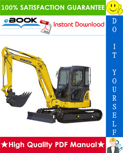 Thumbnail ☆☆ Best ☆☆ Komatsu PC45MR-3, PC55MR-3 Hydraulic Excavator Service Repair Manual