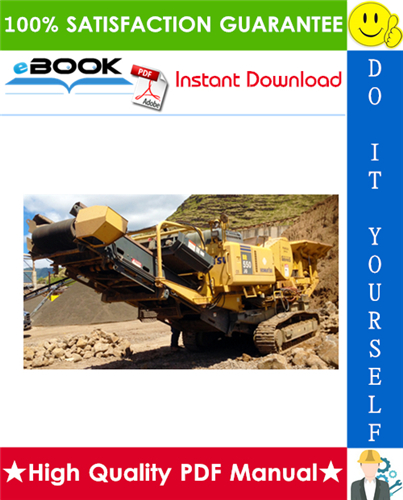 Thumbnail ☆☆ Best ☆☆ Komatsu BR550JG-1 Mobile Crusher Operation & Maintenance Manual (Serial Number: 1067 and up ) Thumbnail ☆☆ Best ☆☆ Komatsu BR550JG-1 Mobile Crusher Operation & Maintenance Manual (Serial Number: 1067 and up )