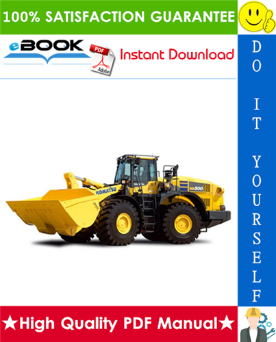 Thumbnail ☆☆ Best ☆☆ Komatsu WA500-3 Wheel Loader Operation & Maintenance Manual (Serial Number: 52380 and up)