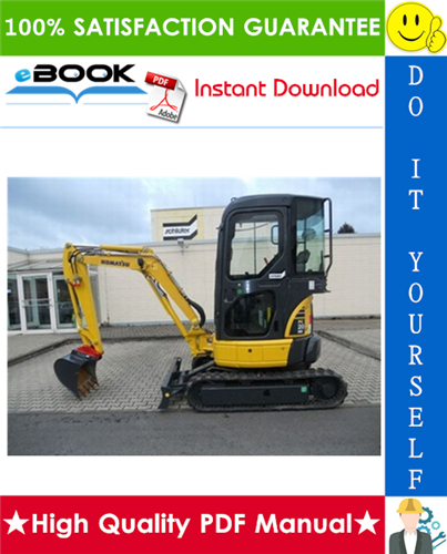 Thumbnail ☆☆ Best ☆☆ Komatsu PC20MR-2 Hydraulic Excavator Operation & Maintenance Manual (Serial Number: 15001 and up)