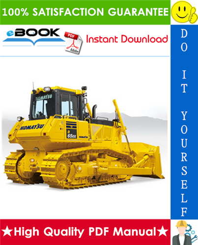 Thumbnail ☆☆ Best ☆☆ Komatsu D65EX-15E0, D65PX-15E0, D65WX-15E0 Bulldozer Operation & Maintenance Manual (Serial Number: 69001 and up)