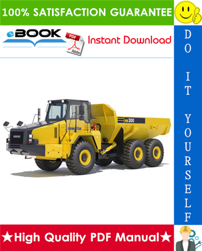 Thumbnail ☆☆ Best ☆☆ Komatsu HM300-2 Articulated Dump Truck Operation & Maintenance Manual (Serial Number: 2001 and up)
