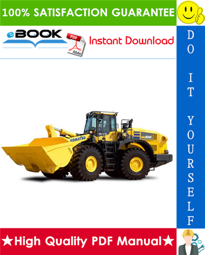 Thumbnail ☆☆ Best ☆☆ Komatsu WA500-6 Wheel Loader Operation & Maintenance Manual (Serial Number: 55001 and up)