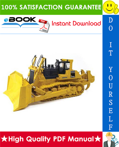 Thumbnail ☆☆ Best ☆☆ Komatsu D475ASD-5E0 Bulldozer Operation & Maintenance Manual (Serial Number: 30001 and up)
