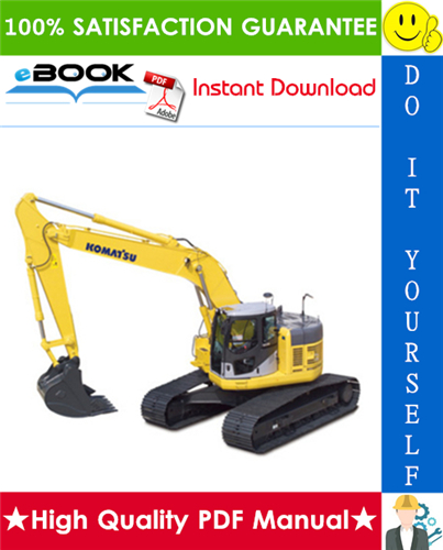 Thumbnail ☆☆ Best ☆☆ Komatsu PC308USLC-3E0 Hydraulic Excavator Operation & Maintenance Manual (Serial Number: 30001 and up)