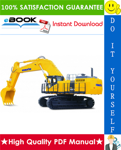 Thumbnail ☆☆ Best ☆☆ Komatsu PC1250-8, PC1250SP-8, PC1250LC-8 Hydraulic Excavator Operation & Maintenance Manual (Serial Number: 30001 and up)