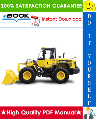 Thumbnail ☆☆ Best ☆☆ Komatsu WA200-5 Wheel Loader Operation & Maintenance Manual (Serial Number: 65629 and up)