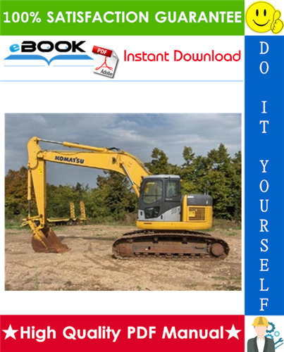 Thumbnail ☆☆ Best ☆☆ Komatsu PC228US-3E0, PC228USLC-3E0 Hydraulic Excavator Operation & Maintenance Manual (Serial Number: 40001 and up)