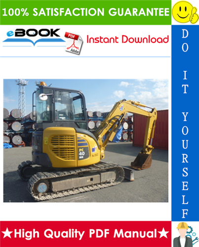 Thumbnail ☆☆ Best ☆☆ Komatsu PC40MR-2, PC50MR-2 Hydraulic Excavator Operation & Maintenance Manual (Serial Number: 11933 and up, 8550 and up) Thumbnail ☆☆ Best ☆☆ Komatsu PC40MR-2, PC50MR-2 Hydraulic Excavator Operation & Maintenance Manual (Serial Number: 11933 and up, 8550 and up)