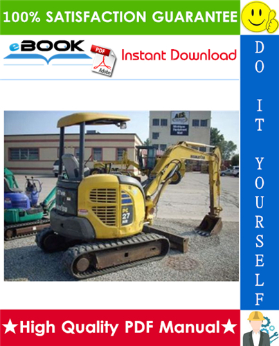 Thumbnail ☆☆ Best ☆☆ Komatsu PC27MR-2, PC35MR-2 Hydraulic Excavator Operation & Maintenance Manual (Serial Number: 17902 and up, 9242 and up) Thumbnail ☆☆ Best ☆☆ Komatsu PC27MR-2, PC35MR-2 Hydraulic Excavator Operation & Maintenance Manual (Serial Number: 17902 and up, 9242 and up)