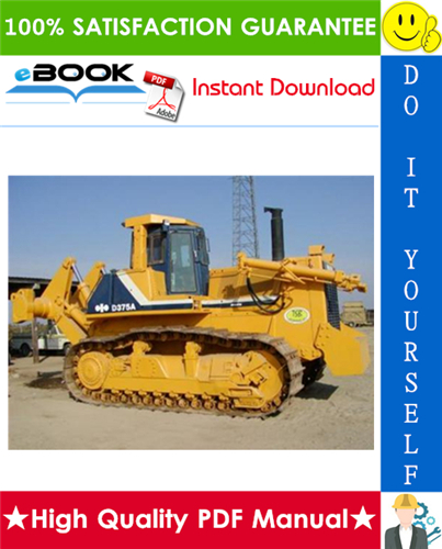 Thumbnail ☆☆ Best ☆☆ Komatsu D375A-5 Bulldozer Operation & Maintenance Manual (Serial Number: 18052 and up) Thumbnail ☆☆ Best ☆☆ Komatsu D375A-5 Bulldozer Operation & Maintenance Manual (Serial Number: 18052 and up)