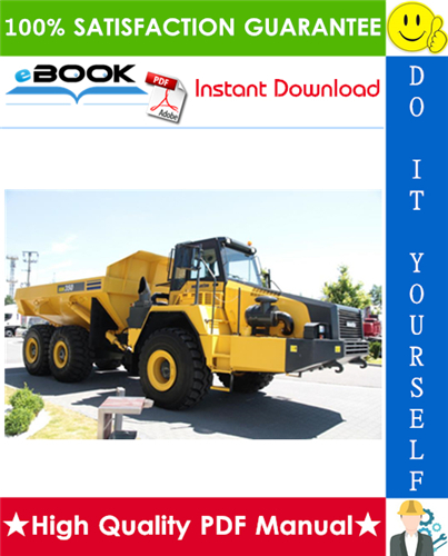 Thumbnail ☆☆ Best ☆☆ Komatsu HM350-1 Articulated Dump Truck Operation & Maintenance Manual (Serial Number: 1001 and up)