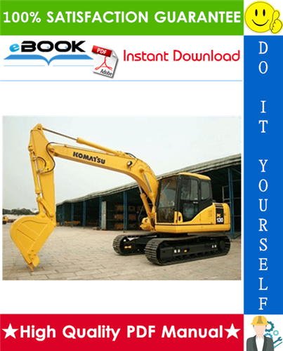 Thumbnail ☆☆ Best ☆☆ Komatsu PC130-8 Hydraulic Excavator Operation & Maintenance Manual (Serial Number: 80001 and up)