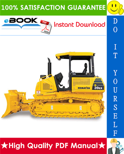 Thumbnail ☆☆ Best ☆☆ Komatsu D39EX-22, D39PX-22 Bulldozer Operation & Maintenance Manual (Serial Number: 3001 and up)