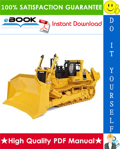 Thumbnail ☆☆ Best ☆☆ Komatsu D475A-5E0 Bulldozer Operation & Maintenance Manual (Serial Number: 30071 and up)