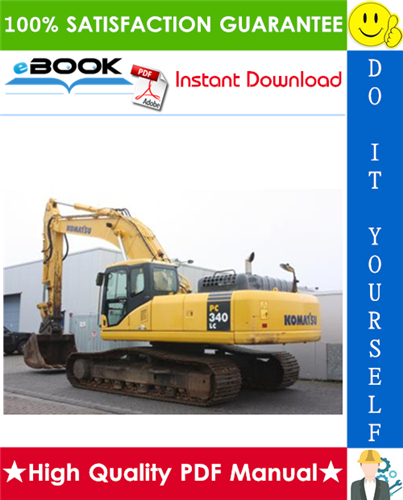 Thumbnail ☆☆ Best ☆☆ Komatsu PC340LC-7K, PC340NLC-7K Hydraulic Excavator Operation & Maintenance Manual (Serial Number: K40001 and up) Thumbnail ☆☆ Best ☆☆ Komatsu PC340LC-7K, PC340NLC-7K Hydraulic Excavator Operation & Maintenance Manual (Serial Number: K40001 and up)