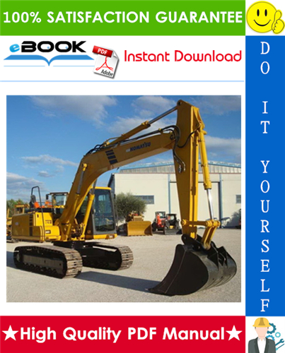 Thumbnail ☆☆ Best ☆☆ Komatsu PC160-6K, PC180LC-6K, PC180NLC-6K Hydraulic Excavator Operation & Maintenance Manual