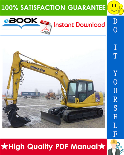 Thumbnail ☆☆ Best ☆☆ Komatsu PC130-7 Hydraulic Excavator Operation & Maintenance Manual (Serial Number: 72642 and up) Thumbnail ☆☆ Best ☆☆ Komatsu PC130-7 Hydraulic Excavator Operation & Maintenance Manual (Serial Number: 72642 and up)