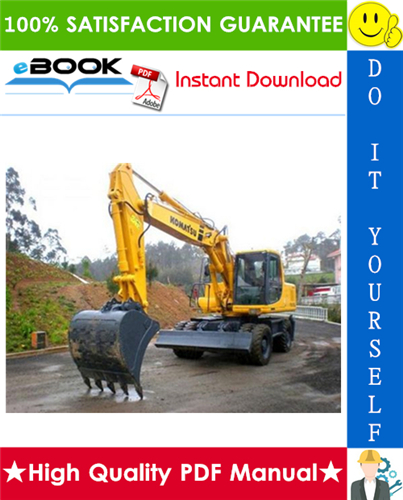 Thumbnail ☆☆ Best ☆☆ Komatsu PW170ES-6K Wheeled Excavator Service Repair Manual (Serial Number: K32001 and up, K34001 and up)