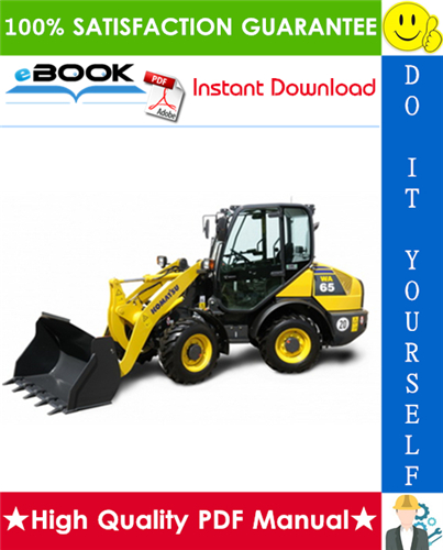Thumbnail ☆☆ Best ☆☆ Komatsu WA65-3 Wheel Loader Operation & Maintenance Manual (Serial Number: HA940051 and up)