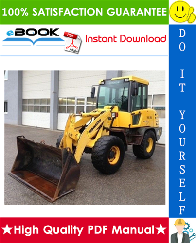Thumbnail ☆☆ Best ☆☆ Komatsu WA75-3, WA85-3 Wheel Loader Operation & Maintenance Manual