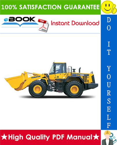 Thumbnail ☆☆ Best ☆☆ Komatsu WA480-5H Wheel Loader Operation & Maintenance Manual (Serial Number: WA480H50051 and up)