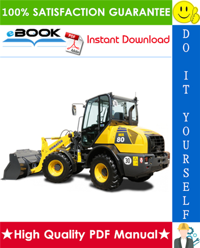 Thumbnail ☆☆ Best ☆☆ Komatsu WA80-5 Wheel Loader Operation & Maintenance Manual (Serial Number: H50051 and up)