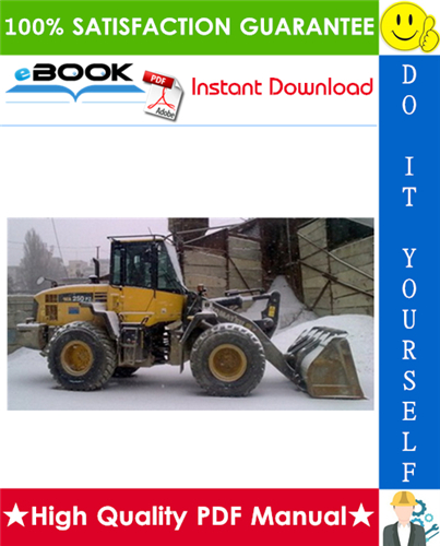 Thumbnail ☆☆ Best ☆☆ Komatsu WA250PZ-5 Wheel Loader Operation & Maintenance Manual (Serial Number: H50051 and up)