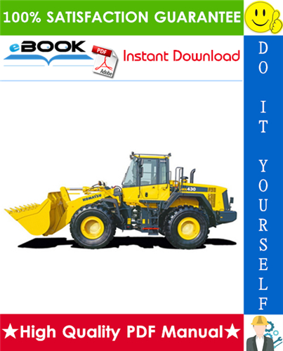Thumbnail ☆☆ Best ☆☆ Komatsu WA430-6E0 Wheel Loader Operation & Maintenance Manual (Serial Number: H60266 and up)