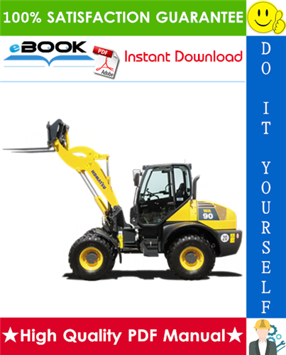 Thumbnail ☆☆ Best ☆☆ Komatsu WA90-3 Wheel Loader Operation & Maintenance Manual (Serial Number: HA970239 and up)