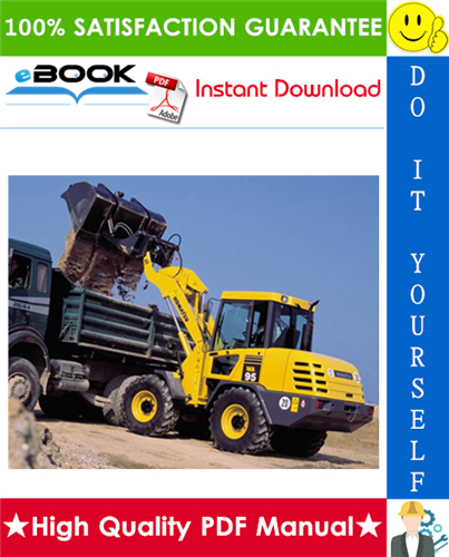 Thumbnail ☆☆ Best ☆☆ Komatsu WA95-3 Wheel Loader Operation & Maintenance Manual (Serial Number: H20672 and up)