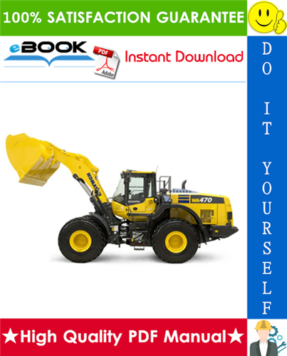 Thumbnail ☆☆ Best ☆☆ Komatsu WA470-5H, WA480-5H Wheel Loader Service Repair Manual