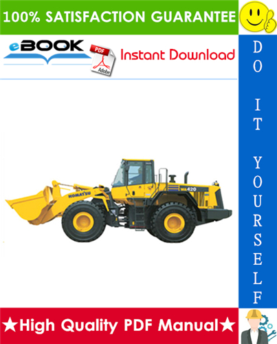 Thumbnail ☆☆ Best ☆☆ Komatsu WA420-3 Wheel Loader Service Repair Manual (Serial Number: WA420H20051 and up)