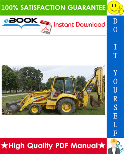 Thumbnail ☆☆ Best ☆☆ Komatsu WB140PS-2, WB150PS-2 Backhoe Loaders Operation & Maintenance Manual