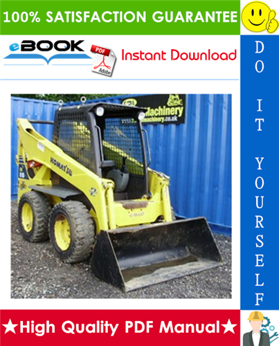 Thumbnail ☆☆ Best ☆☆ Komatsu SK818-5 Skid-Steer Loader Operation & Maintenance Manual (Serial Number: 37BF50092 and up) Thumbnail ☆☆ Best ☆☆ Komatsu SK818-5 Skid-Steer Loader Operation & Maintenance Manual (Serial Number: 37BF50092 and up)