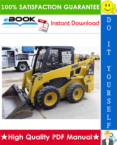 Thumbnail ☆☆ Best ☆☆ Komatsu SK815-5 Turbo Skid-Steer Loader Operation & Maintenance Manual (Serial Number: 37BTF00156 and up)