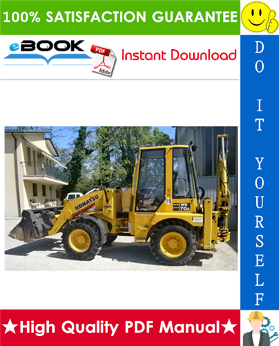Thumbnail ☆☆ Best ☆☆ Komatsu WB70A-1 Backhoe-Loader Service Repair Manual (Serial Number: F10392 and up)