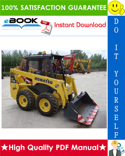 Thumbnail ☆☆ Best ☆☆ Komatsu SK714-5, SK815-5, SK815-5 Turbo Skid-Steer Loader Service Repair Manual (Serial Number: 37AF01876 and up, 37BF00902 and up, 37BTF00224 and up)