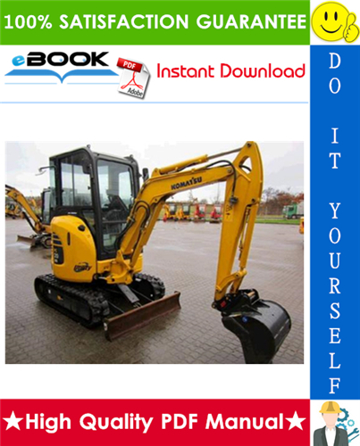 Thumbnail ☆☆ Best ☆☆ Komatsu PC20-6, PC30-6 Hydraulic Excavator Operation & Maintenance Manual