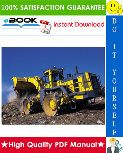 Thumbnail ☆☆ Best ☆☆ Komatsu WF550A-3 Soil Compactor Field Assembly Manual