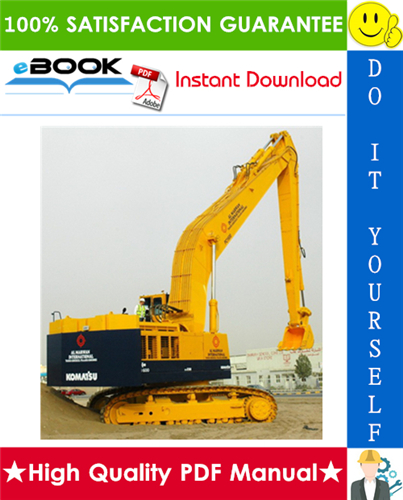 Thumbnail ☆☆ Best ☆☆ Komatsu PC1600-1 Hydraulic Excavator Service Repair Manual (Serial Number: 10001 and up)