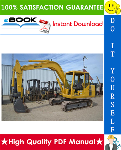 Thumbnail ☆☆ Best ☆☆ Komatsu PC60-7 Hydraulic Excavator Service Repair Manual [(Serial Number: 52374 and up, 55720 and up (For Norway)]