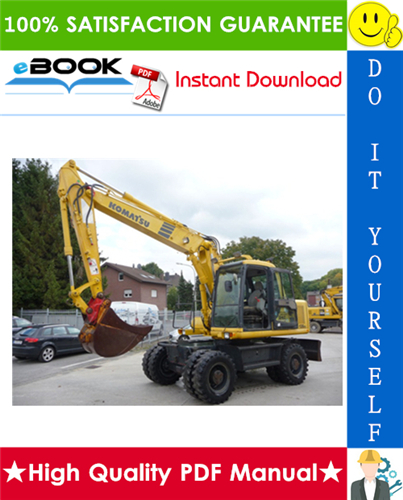Thumbnail ☆☆ Best ☆☆ Komatsu PW130-7K Wheel Excavators Service Repair Manual (Serial Number: K40001 and up) Thumbnail ☆☆ Best ☆☆ Komatsu PW130-7K Wheel Excavators Service Repair Manual (Serial Number: K40001 and up)