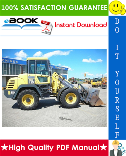 Thumbnail ☆☆ Best ☆☆ Komatsu WA115-3 Wheel Loader Service Repair Manual